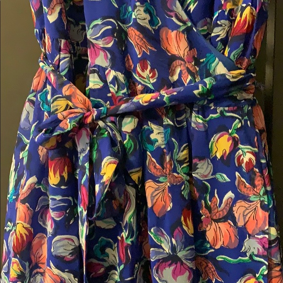 Anthropologie floral wrap dress - Picture 2 of 4